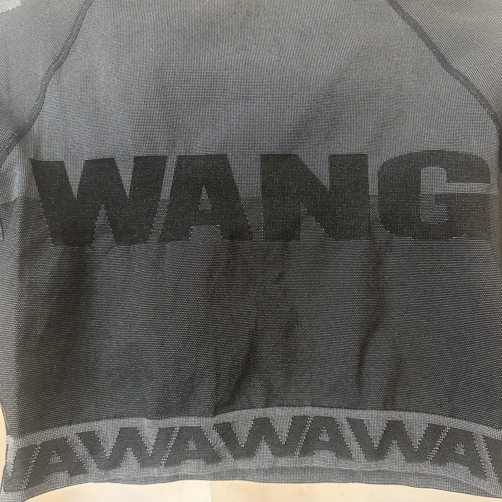 Alexander Wang Black and Grey Crop Top - Picture 3 of 5